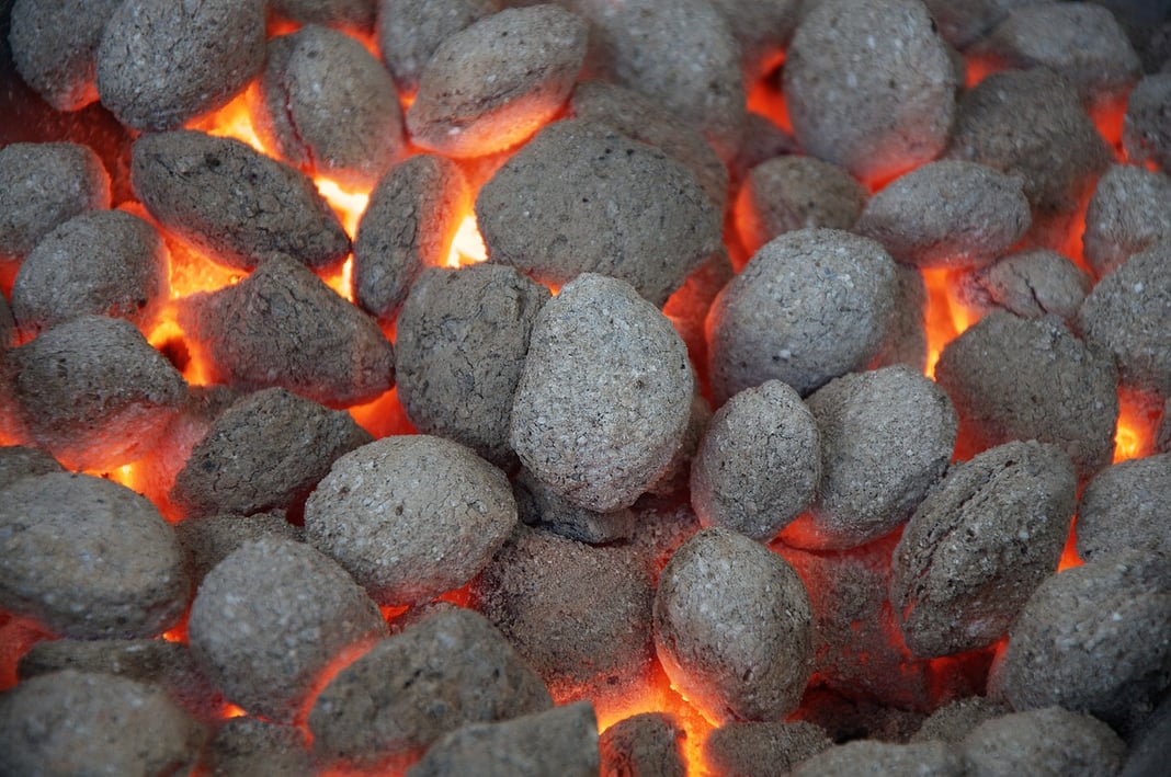brykiety, ogien, pellet