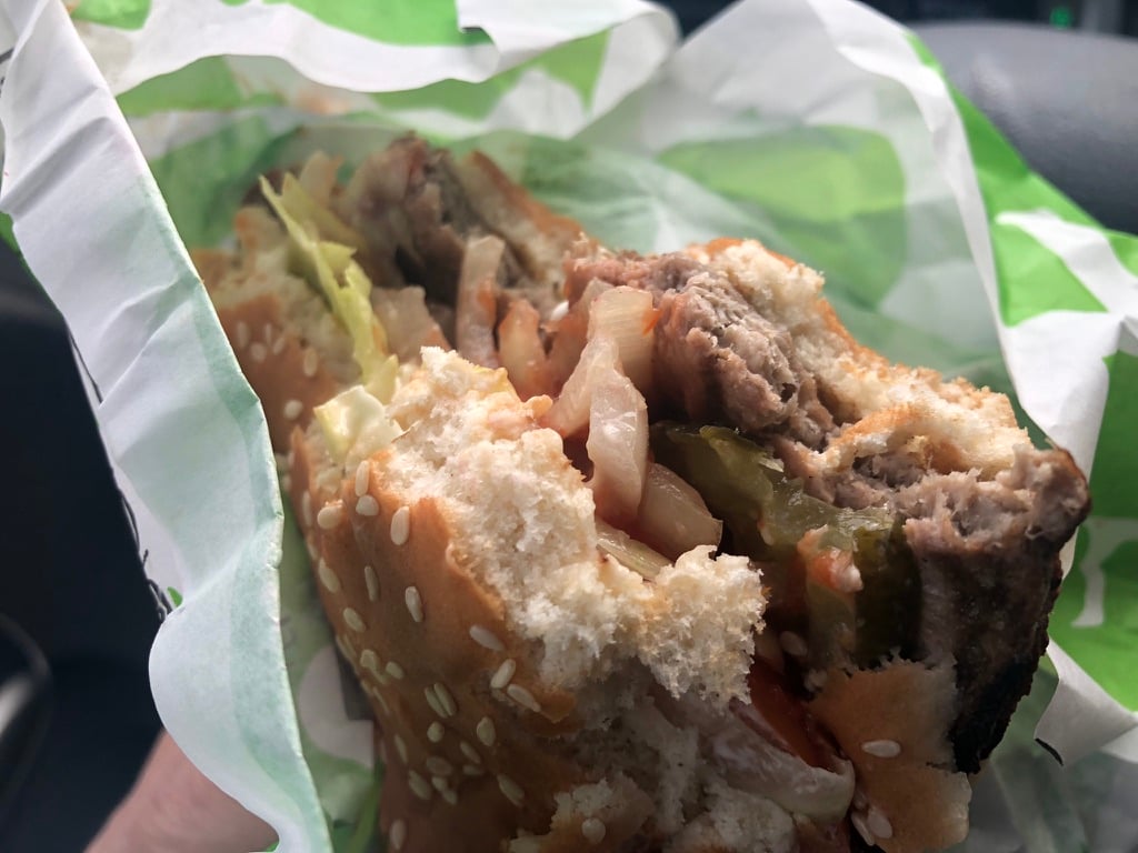 Rebel Whopper, wegetariański burger