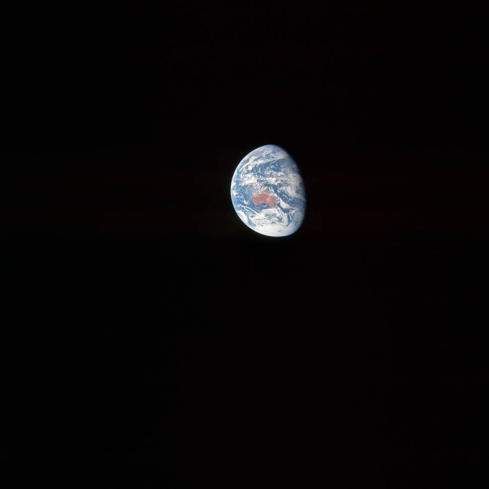 ziemia widziana z apollo17