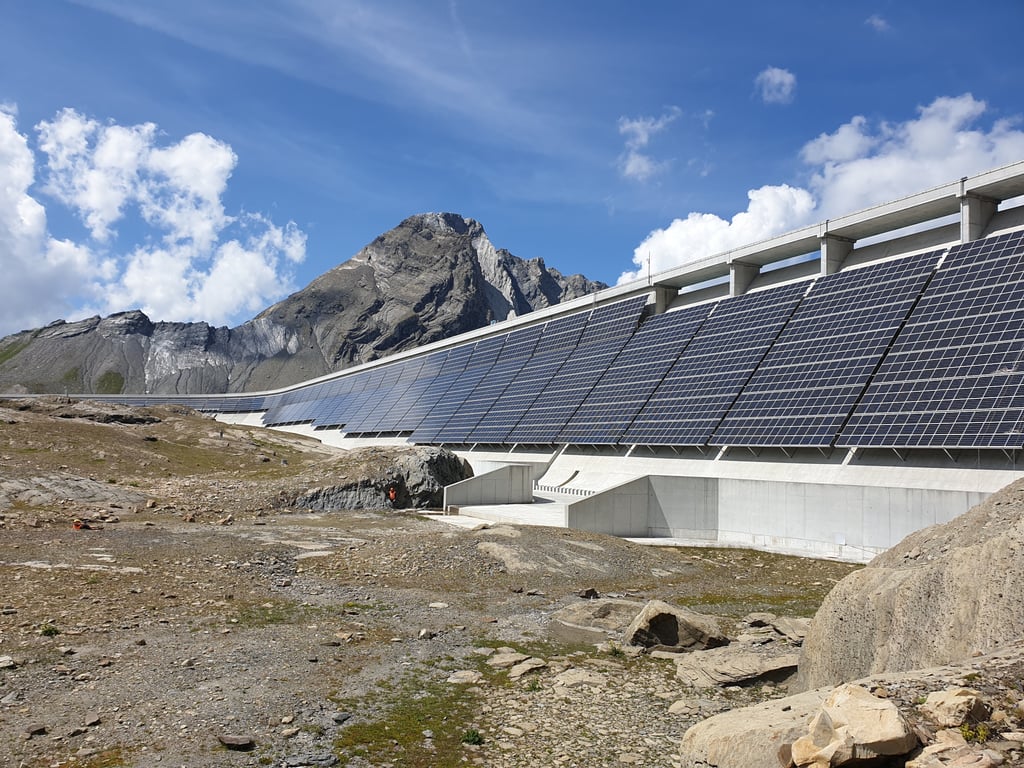 Elektrownia słoneczna w Szwajcarii
