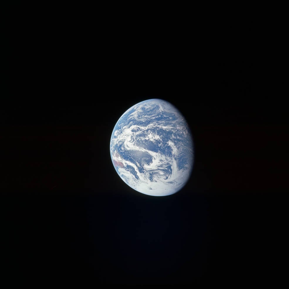 ziemia widziana z apollo17