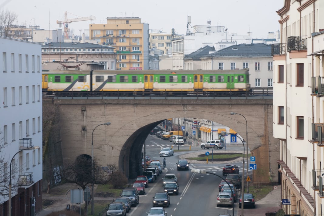ulica, samochody, warszawa