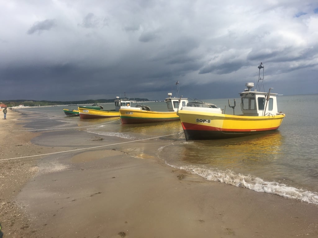 plaża w Sopocie