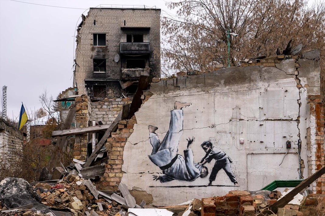 banksy ukraina
